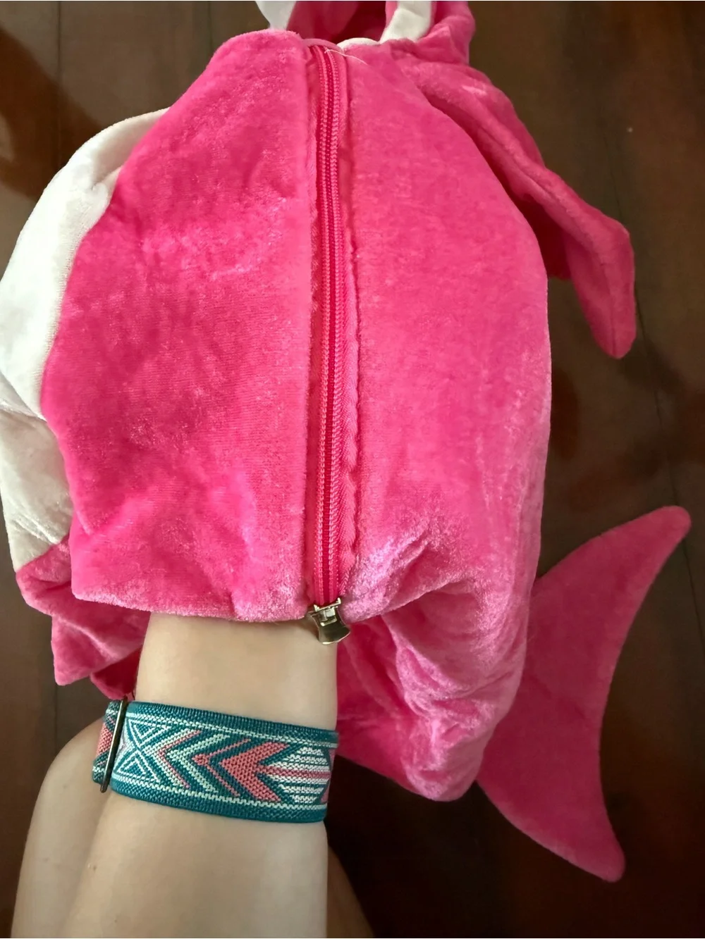 Pink Toddler Mommy Shark Costume